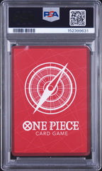 2025 One Piece A Fist of Divine Speed Jinbe Alternate Art OP11-021 — PSA 10 back