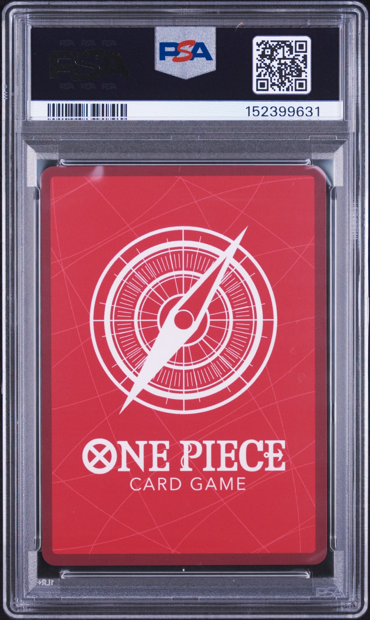 2025 One Piece A Fist of Divine Speed Jinbe Alternate Art OP11-021 — PSA 10 back