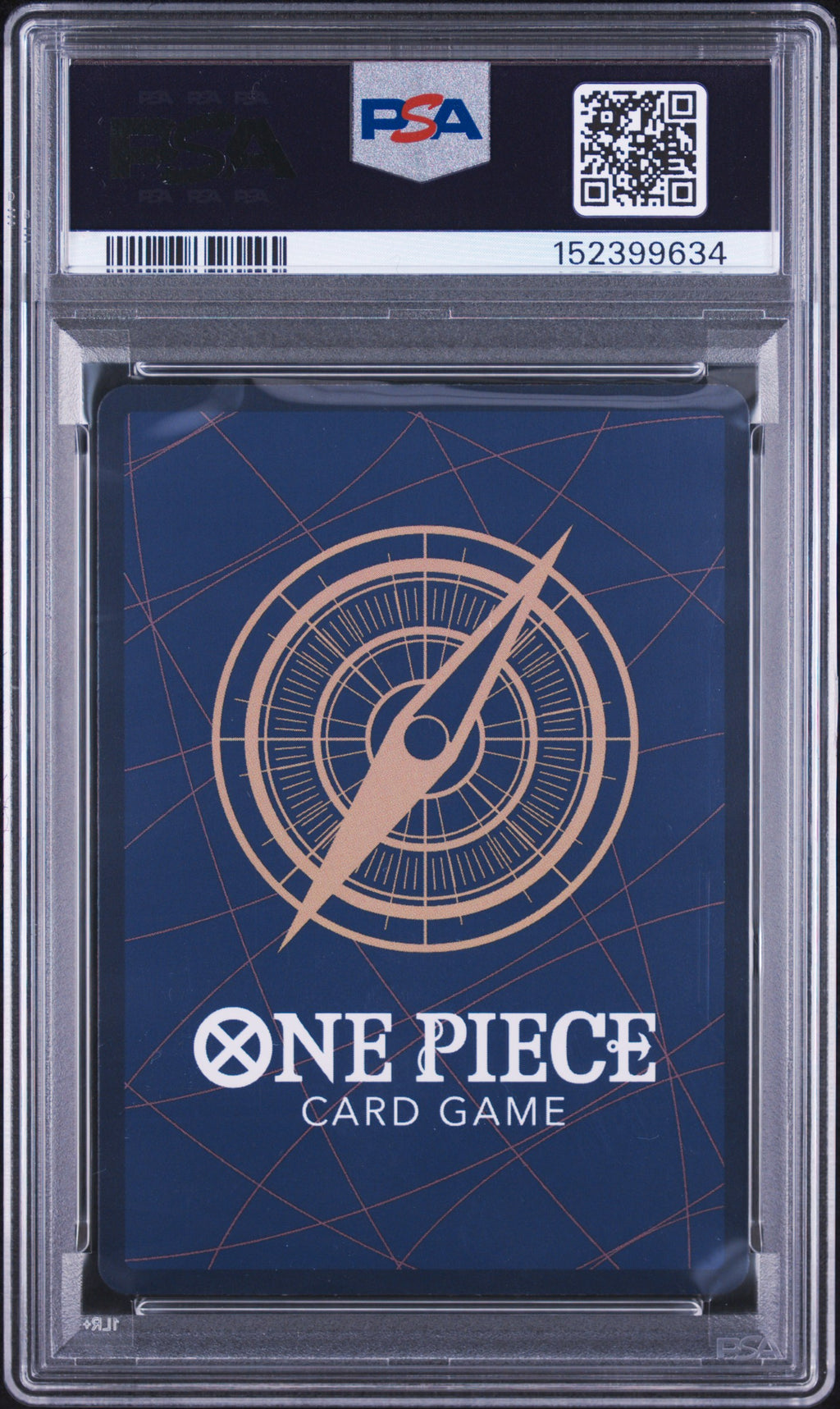 2025 One Piece Carrying On His Will St. Topman Warcury Alternate Art OP13-089 — PSA 10 back