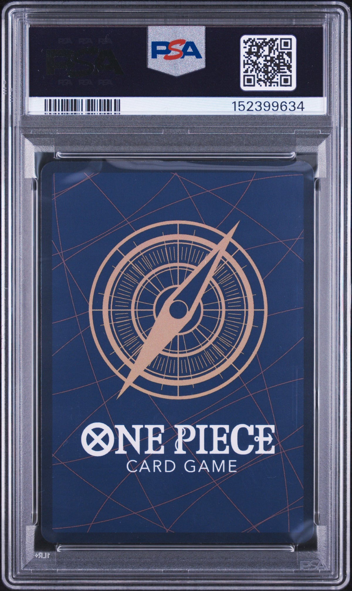 2025 One Piece Carrying On His Will St. Topman Warcury Alternate Art OP13-089 — PSA 10 back