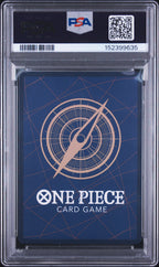 2025 One Piece Carrying On His Will St. Topman Warcury Alternate Art OP13-089 — PSA 9 back