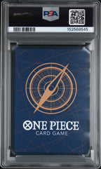 2024 One Piece Card the Best Nami Manga Alternate Art #016 — PSA 10 back