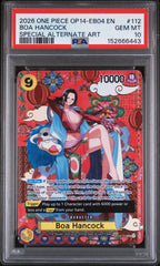 2026 One Piece The Azure Sea's Seven Boa Hancock Special Alternate Art #112 — PSA 10 front