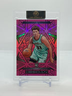 2024-25 Panini Obsidian Tidjane Salaün Electric Etch Pink Flood Rookie /49 #178 — Raw actual front
