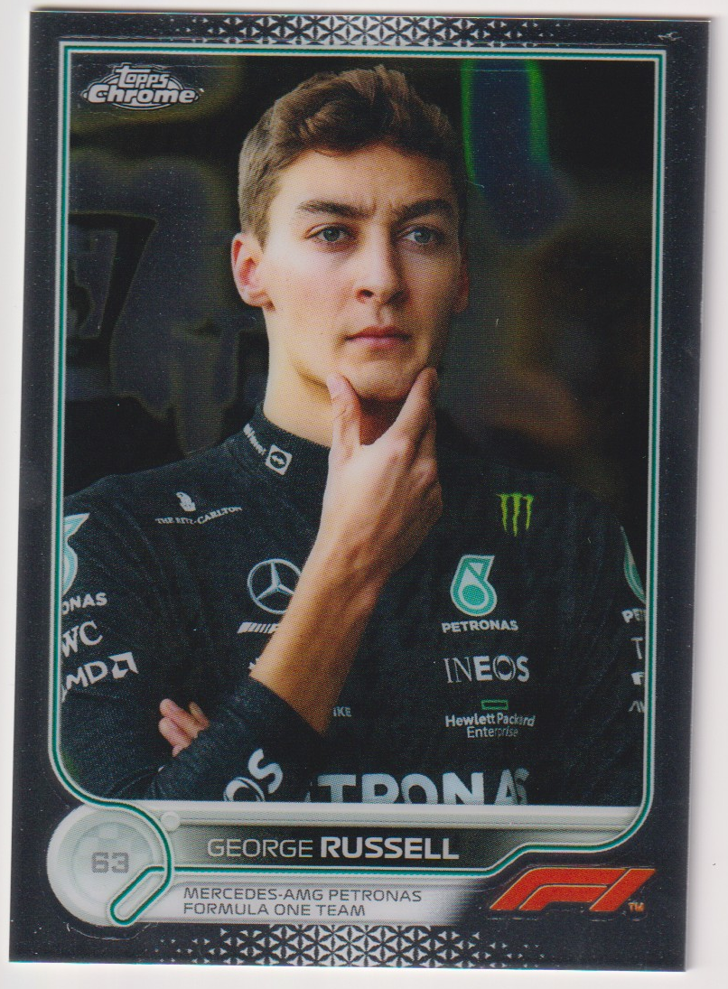 04 George Russell — Mercedes portrait — front