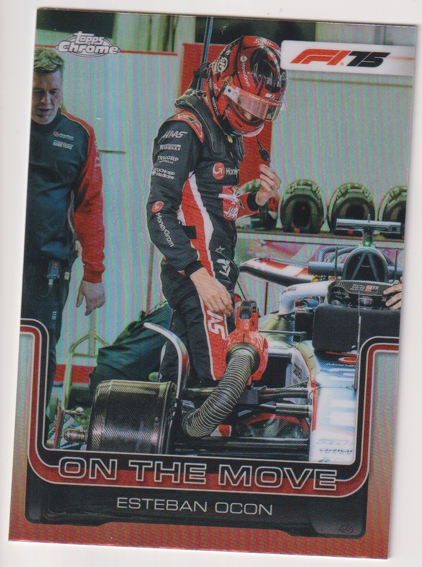 16 Esteban Ocon — On the Move #190 — front