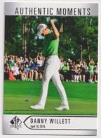 05 2021 SP Authentic Golf Danny Willett #55 Authentic Moments — 2016 Masters — front