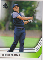 17 2021 SP Authentic Golf Justin Thomas #25 — front