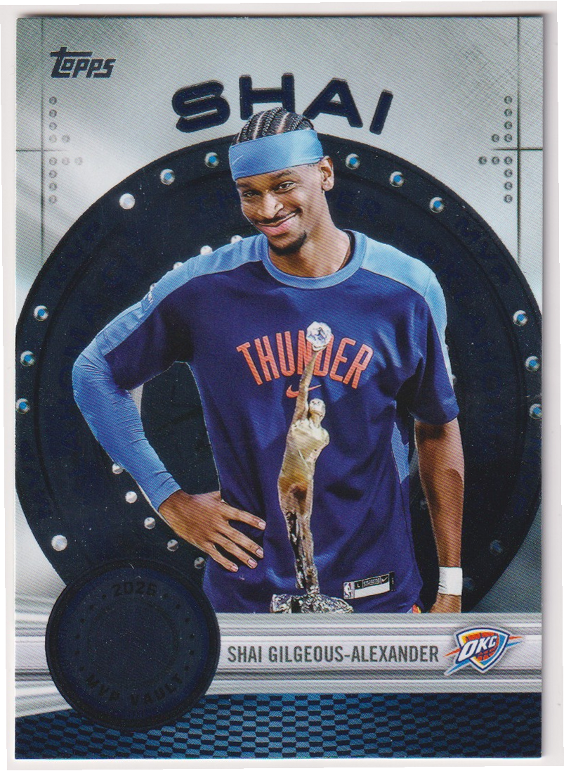 07 Topps (2025-26) — Shai Gilgeous-Alexander — actual card front