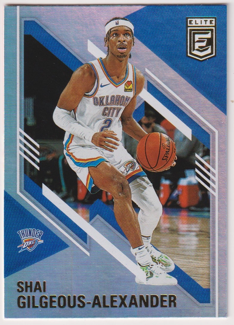 08 Elite — Shai Gilgeous-Alexander — actual card front