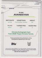 Elina Avanesyan — #AT-EAN Refractor Auto — back
