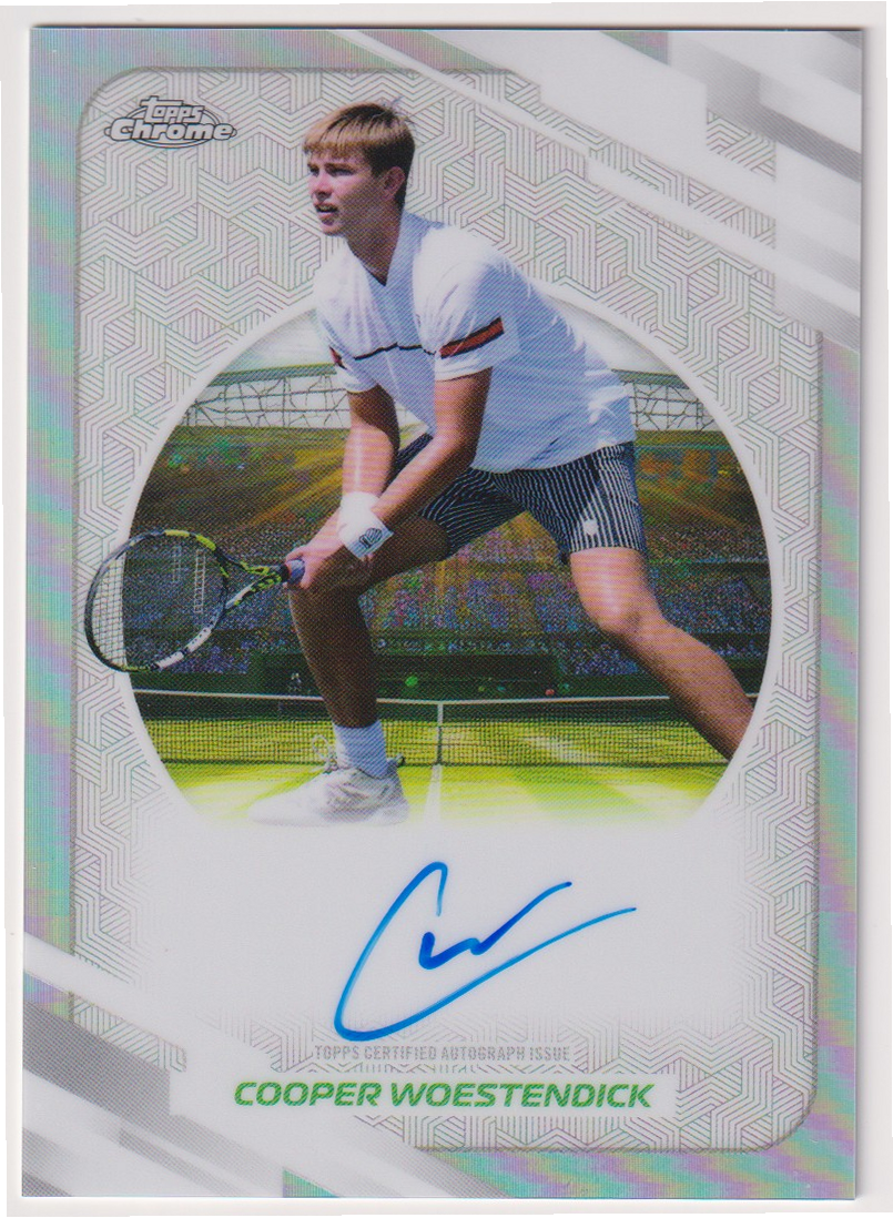 Cooper Woestendick — #AT-CWK Refractor Auto — front