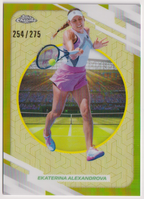 2026 Ekaterina Alexandrova — #62 Yellow Refractor 254/275 — front