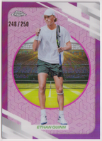 2026 Ethan Quinn — #74 Pink Refractor 248/250 — front