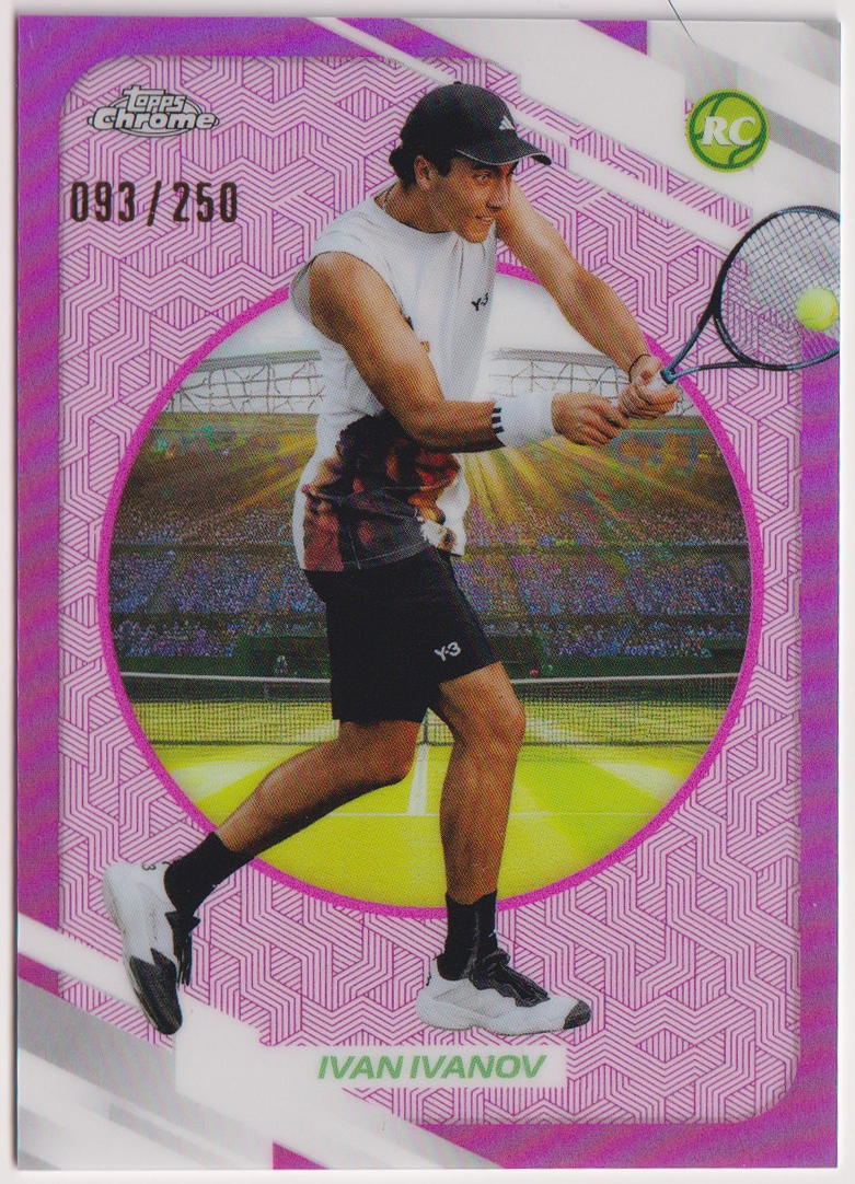 2026 Ivan Ivanov — #51 Pink Refractor 093/250 RC — front