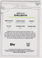 2026 Abdullah Shelbayh — #156 Blue Refractor 064/150 — back
