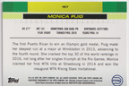 2024 Monica Puig — #157 Aqua Refractor 211/399 — back