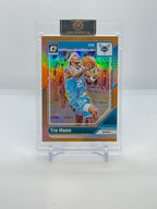 06 2024-25 Panini Donruss Optic Tre Mann Orange Prizm 119/175 #30 - 2024-25 Panini Donruss Optic Tre Mann Orange Prizm 119/175 #30 — Raw actual front