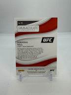 2023 Panini Immaculate UFC Jamahal Hill 14/50 #11 — Raw — back