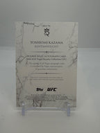 2025 Topps Royalty UFC Toshiomi Kazama Rookie Relic Autographs 60/99 #RRA-TK — Raw — back
