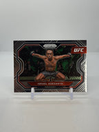 08 2021 Panini Prizm UFC Israel Adesanya Base #120 - 2021 Panini Prizm UFC Israel Adesanya Base #120 — Raw — front