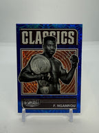 06 2025 Panini Combat Anthology Francis Ngannou Blue Fireworks 59/125 #16 - 2025 Panini Combat Anthology Francis Ngannou Blue Fireworks 59/125 #16 — Raw — front