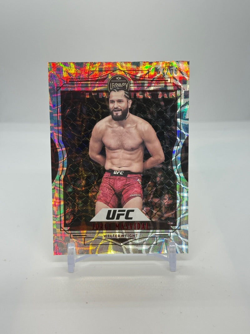 2021 Panini Chronicles UFC Jorge Masvidal Legacy Asia Red /88 #43 — Raw — front