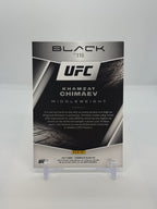 2021 Panini Chronicles UFC Khamzat Chimaev Black Asia Scope Prizm Rookie RC #116 — Raw — back