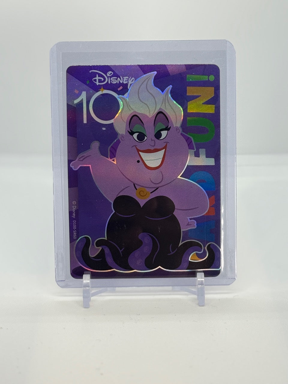 01 Disney 100 — Ursula — D100-SR60 - original card photo