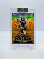 Luka Doncic 2024-25 Panini NBA Hoops High Voltage #5 — actual card front