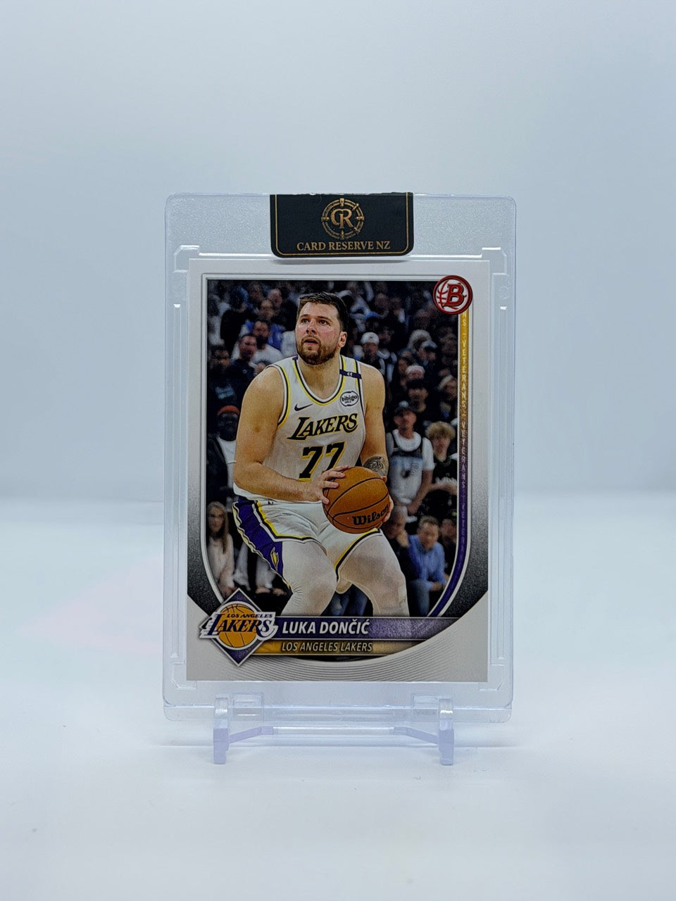 2025-26 Bowman Luka Doncic Base #123 — Raw — actual card front