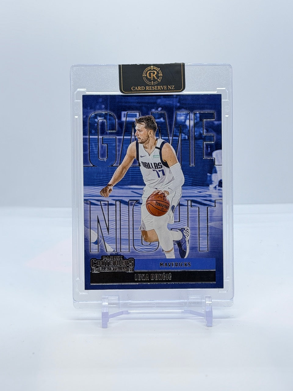 2020-21 Panini Contenders Luka Doncic Game Night Ticket #9 — Raw — actual card front