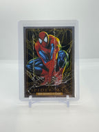 2024 Marvel Masterpieces '92 Platinum Spider-Man Base #87 — Raw — front