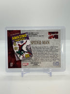 2024 Marvel Masterpieces '92 Platinum Spider-Man Base #87 — Raw — reverse