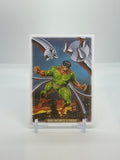 2024 Marvel Masterpieces '92 Platinum Doctor Octopus Wood Parallel #25 — Raw — front