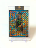 2024-25 Panini Mosaic Zaccharie Risacher Stained Glass SSP Rookie #6 — Raw — front
