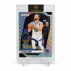 2024-25 Panini Prizm China Stephen Curry International Silver Wave #134 — Raw — front