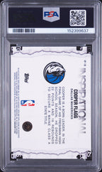 2025 Topps Chrome Inspirational Cooper Flagg #IP-18 — PSA 10 — back