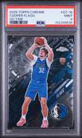 2025 Topps Chrome Go Time Cooper Flagg #GT-16 — PSA 9 — front
