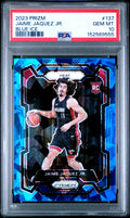 2023 Panini Prizm Jaime Jaquez Jr. Blue Ice #137 — PSA 10 — front