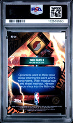 2025 Topps Chrome Advisory Yang Hansen #AD-20 — PSA 10 — back