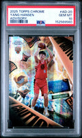 2025 Topps Chrome Advisory Yang Hansen #AD-20 — PSA 10 — front