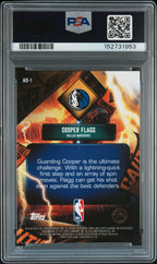 2025 Topps Chrome Advisory Cooper Flagg #AD-1 — PSA 9 — back