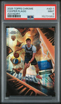 2025 Topps Chrome Advisory Cooper Flagg #AD-1 — PSA 9 — front