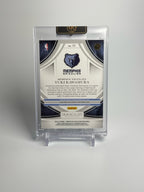 2024-25 Panini Immaculate International Yuki Kawamura Emerald Rookie /8 #10 — Raw — back