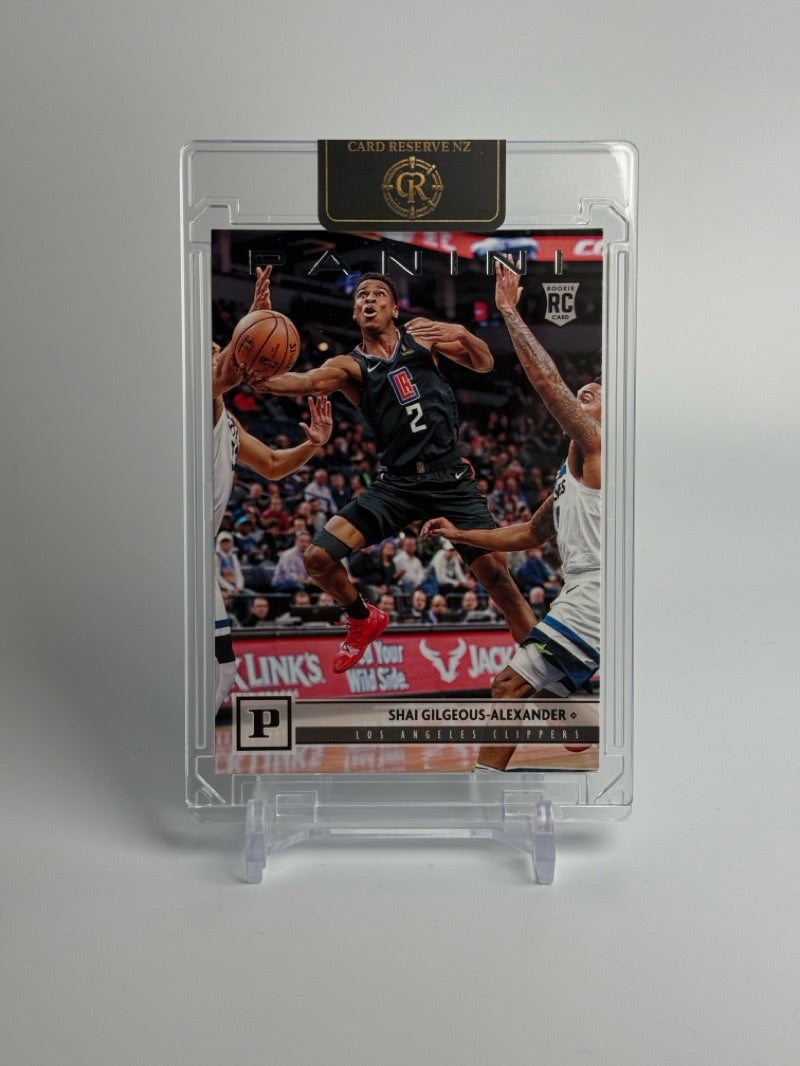 2018-19 Panini Chronicles Shai Gilgeous-Alexander Panini Rookie #113 — Raw — front