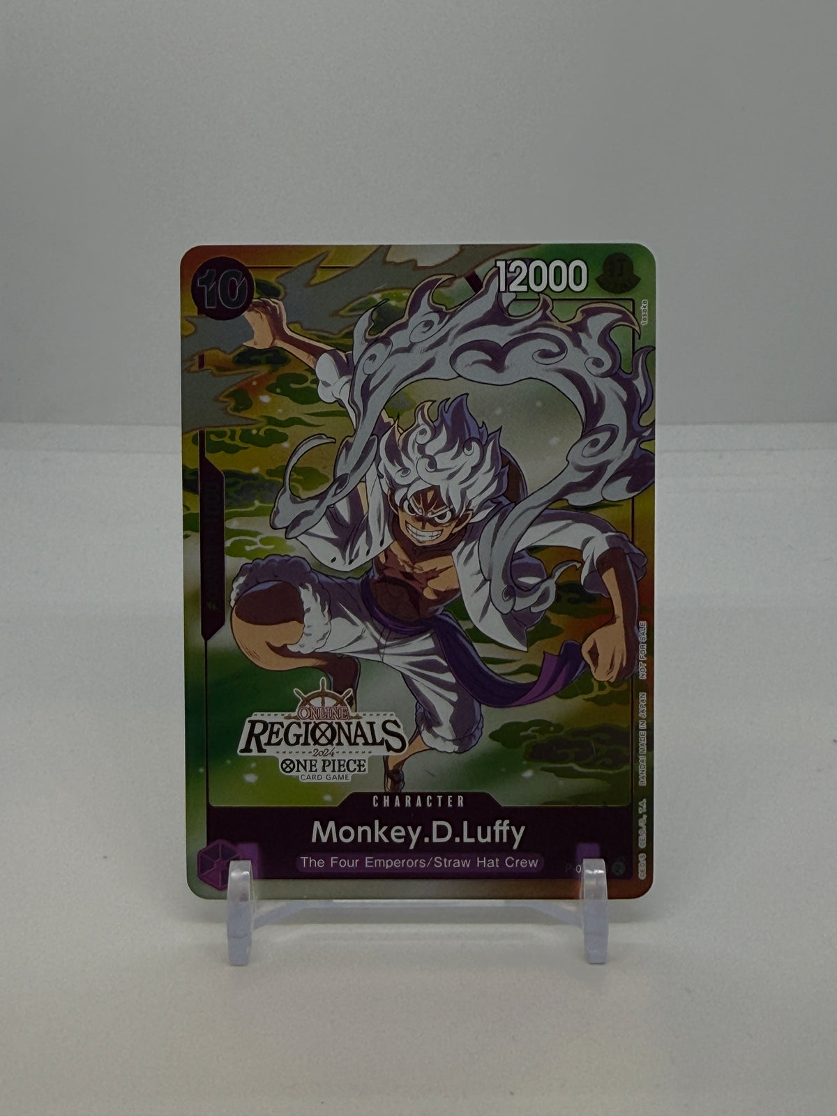 Monkey.D.Luffy (041) (Online Regional 2024 Vol. 2) [Participant] P-041 — actual card, copy 1, front
