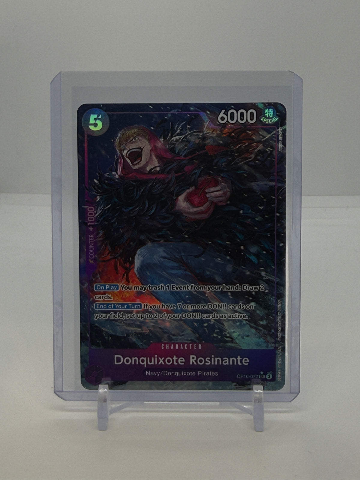 Donquixote Rosinante (Parallel) OP10-072 — actual card, copy 1, front