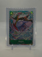 Megalo (Alternate Art) EB04-018 — actual card, copy 1, front