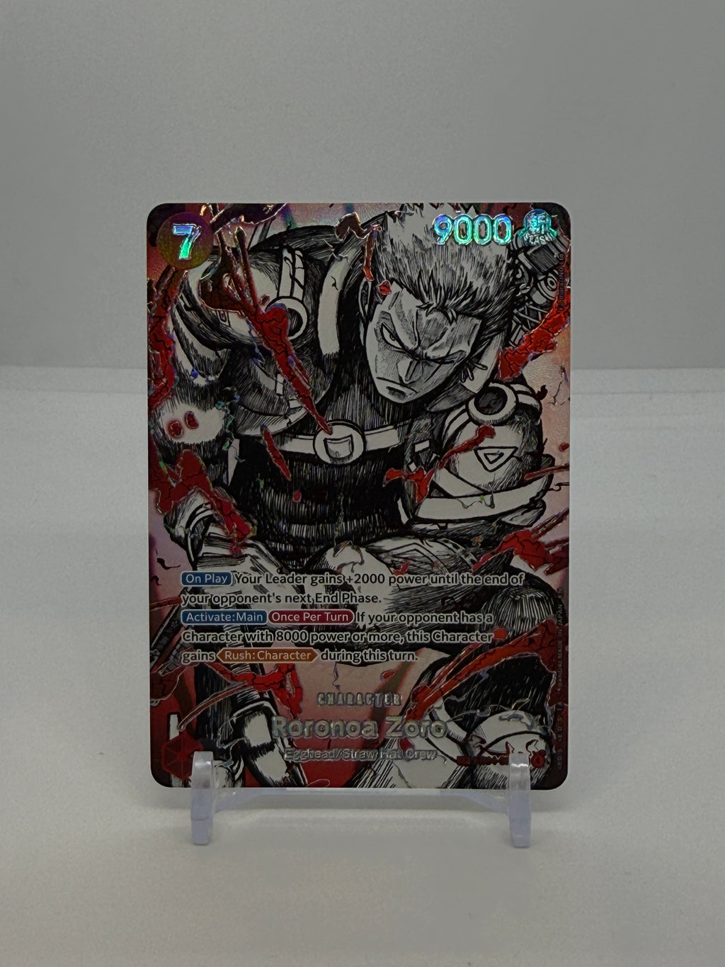 Roronoa Zoro (SP) EB04-007 — actual card, copy 1, front